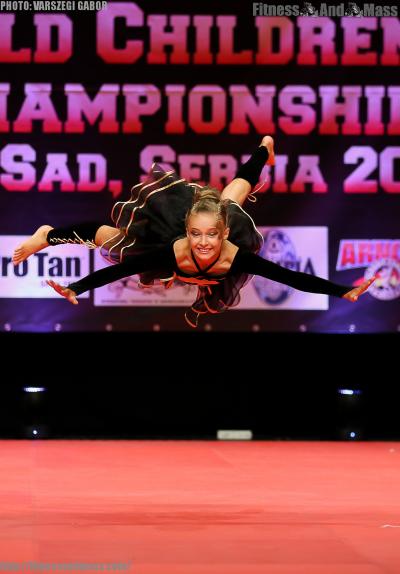 2017 World Children Fitness Championships Girls 12 year