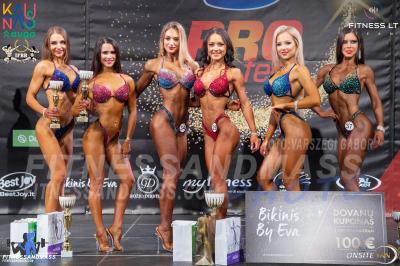 Women's Bikini Fitness up to 166 cm