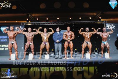 Master Men's Bodybuilding 40-49 years Open
