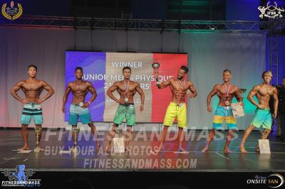 Junior Men's Physique 21-23 up to 174 cm years Open