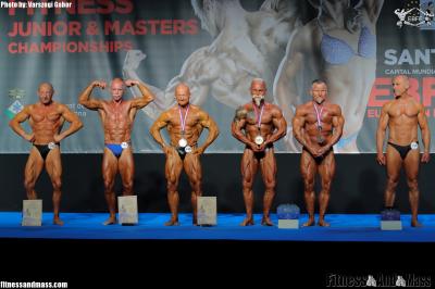 Master Men's Bodybuilding over 55 years up to 75 kg